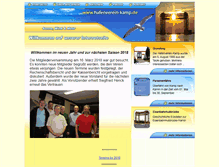 Tablet Screenshot of hafenverein-kamp.de
